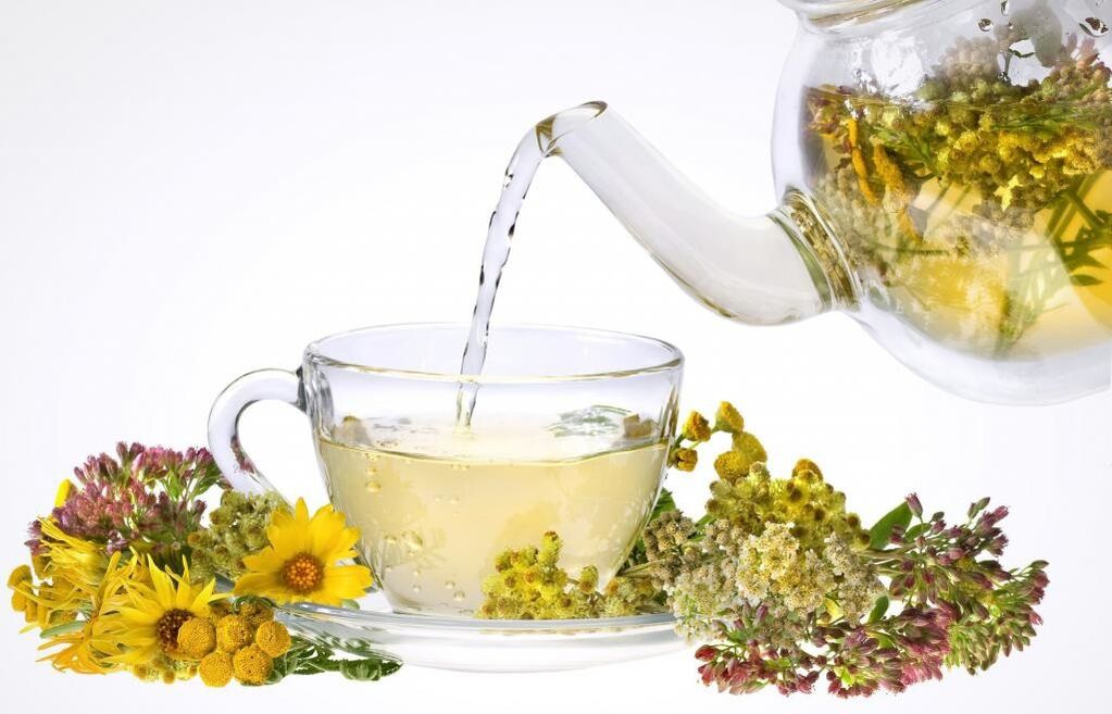 tea herbal pikeun potency