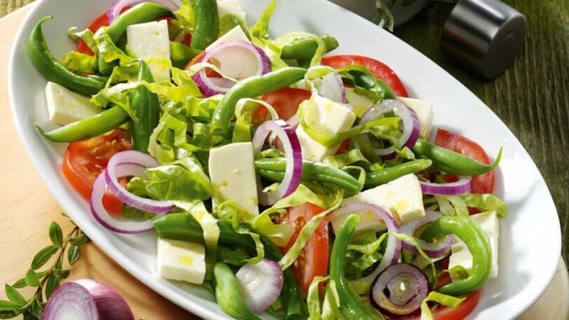 salad sayur pikeun ngaronjatkeun potency