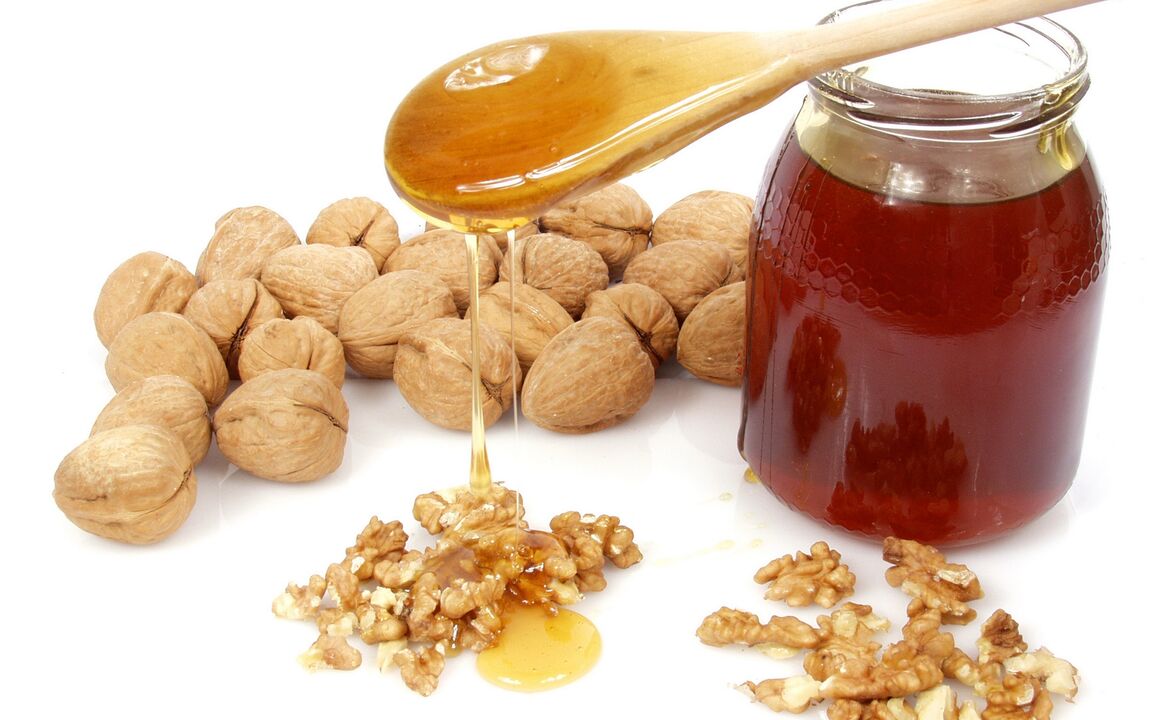 walnut jeung madu pikeun potency