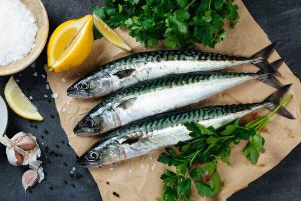 mackerel pikeun ngaronjatkeun potency lalaki