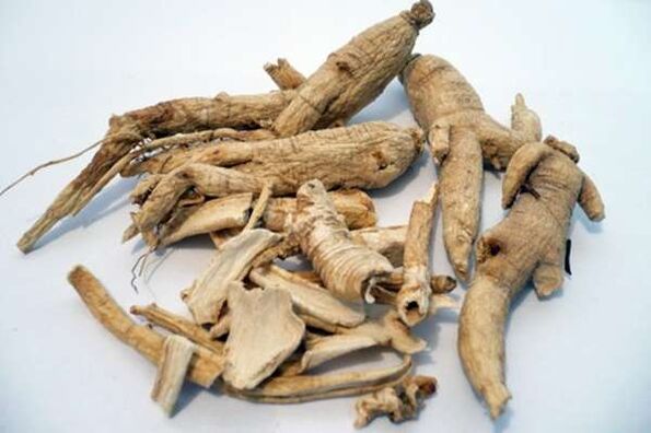 Ginseng akar pikeun ningkatkeun poténsial